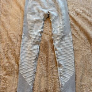 New Mix Light Gray Textured Leggings